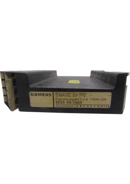 6ES5415-7AB11 Sımatıc S5 415 Dıgıtal Output Module