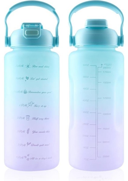 Turkuaz Matara 2000ML