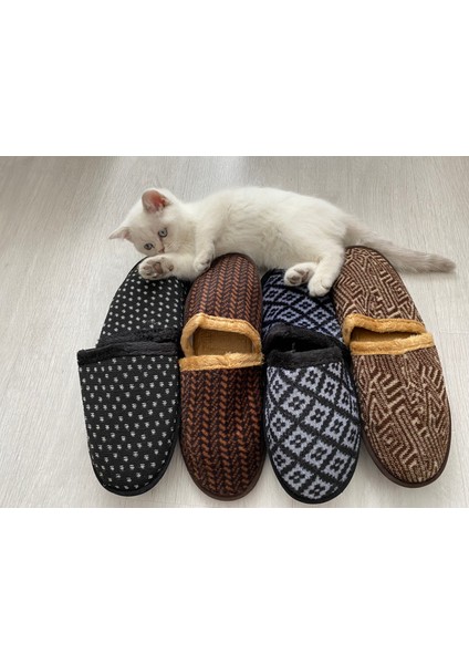 Ebruli Butik Erkek Ev Terliği