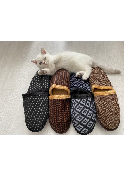 Ebruli Butik Erkek Ev Terliği modelleri