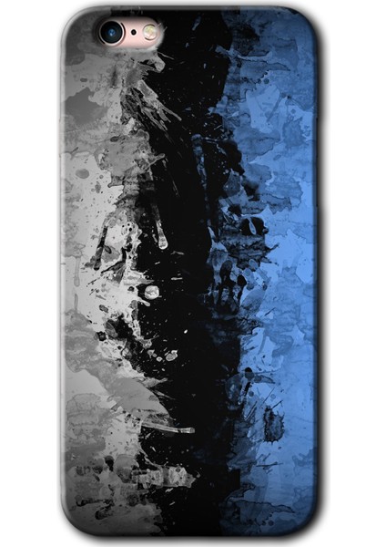 iPhone 6 Plus Kılıf Hd Desen Baskılı Arka Kapak + Kırılmaz Cam - Abstract Wallpaper