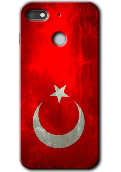 General Mobile Gm 8 Go Kılıf Hd Desen Baskılı Arka Kapak + Esnek Nano Cam - Albayrak