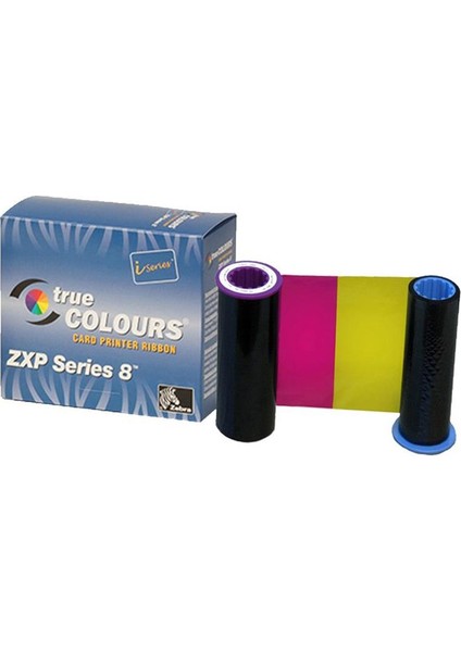 800012-480 Zxp8 Kart Yazıcı Renkli Ribon