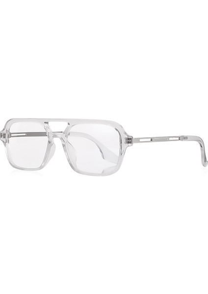 Retro Tasarım Şeffaf Kasa Kadın Mavi Işık Gözlüğü modelleri