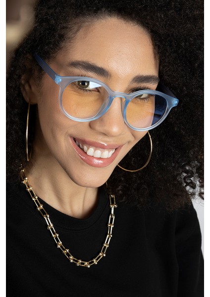 Unisex B-Block Mavi Işık Korumalı Gözlük PL21BB001R004