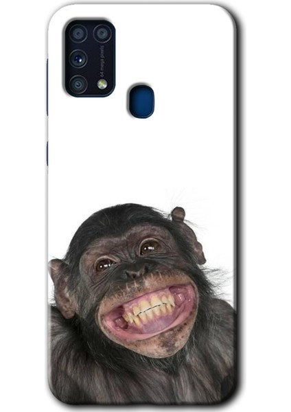 Galaxy M31 Kılıf Hd Desen Baskılı Arka Kapak + Kırılmaz Cam - Şıpsevdi Aşk