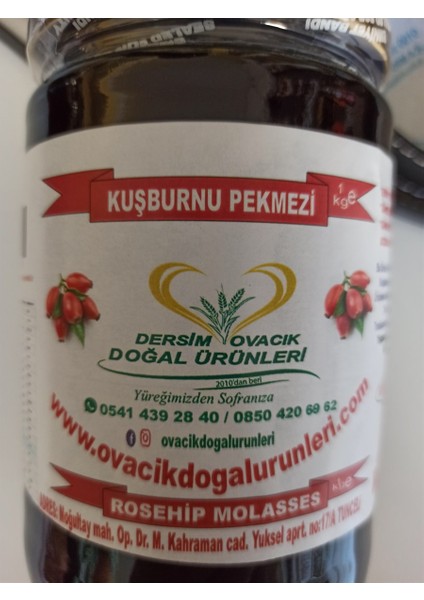 Kuşburnu Pekmezi (800GR)