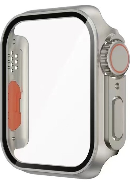 Apple Watch Seri 2/3/4/5/6/se 44MM'I Apple Watch 49MM Ultra'ya Dönüştürücü Kasa ve Ekran Koruyucu (G-27) fiyatları