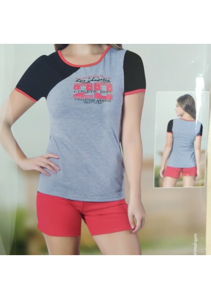 Kadın Şortlu Pijama Takımı