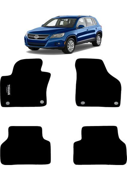 Volkswagen Tiguan 2007-2015 Halı Paspas