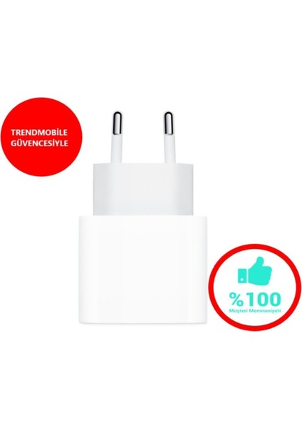 Marka Iphone 20W Usb-C Power Adapter Güç Adaptörü MU7V2TU/A