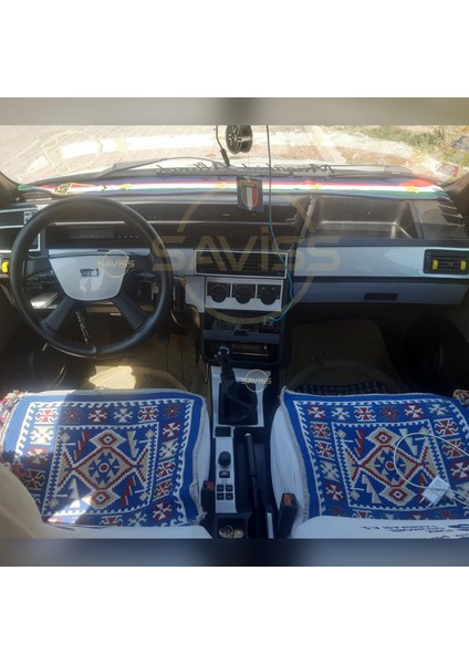 Fiat Tempra Tipo 54 Parça Gümüş Gri Full Set Torpido Konsol Maun Kaplama (Klimasız Model Uyumlu)