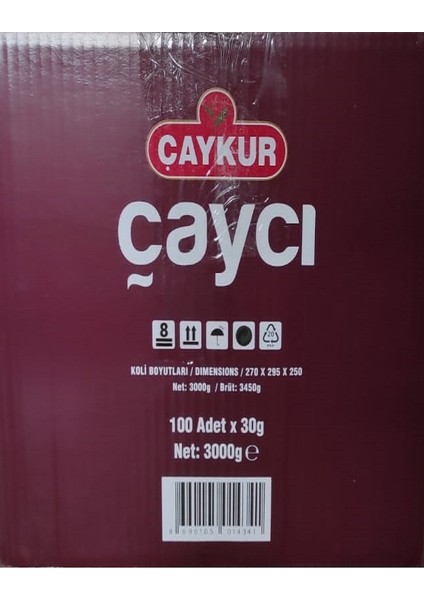 Çaycı Demlik Poşet 3000 gr