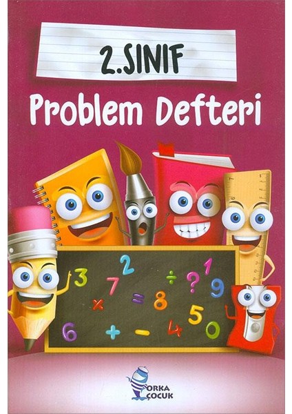 İlkokul 2. Sınıf Problem Defteri Orka Çocuk Yayınları