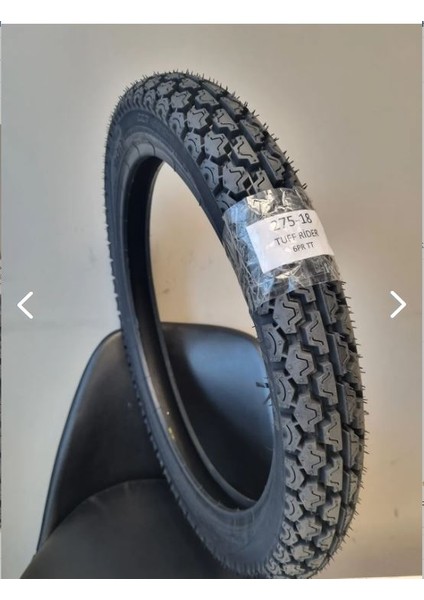 275-18 (Tubetype) Motorsiklet Lastiği Tuf Rider+