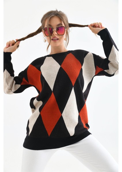 Kadın Baklava Detaylı Tunik Siyah fırsatları