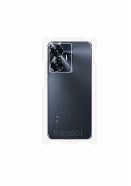 Realme C55 Ile Uyumlu Kaplama Arka ve Yan Koruyucu Film
