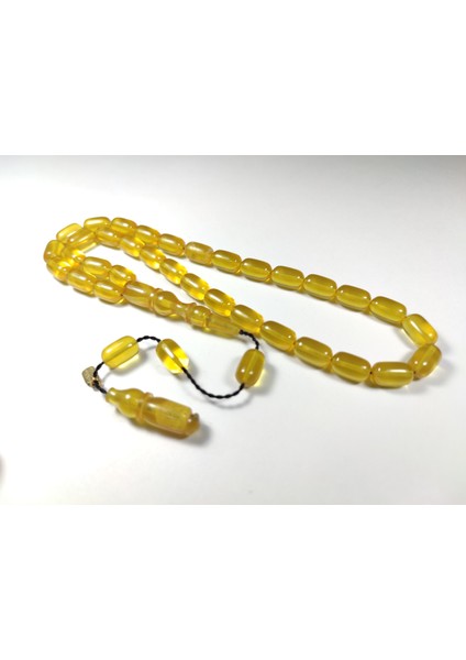 Iskeçe Tesbih Ayhan Turan Usta Işi Imzalı Mühürlü Sıkma Kehribar 2541 modelleri