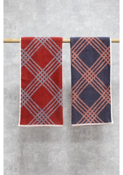 Penye Pamuğu 50 x 100 cm İpliği Boyalı 2'li Set Diamond V2