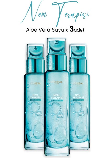 Nem Terapisi Aloe Vera Suyu 70 ml x 3 Adet