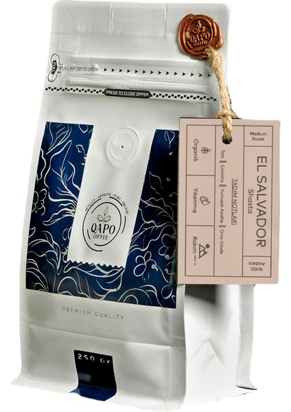 El Salvador Shasta Medium Roast 50 gr fiyatları