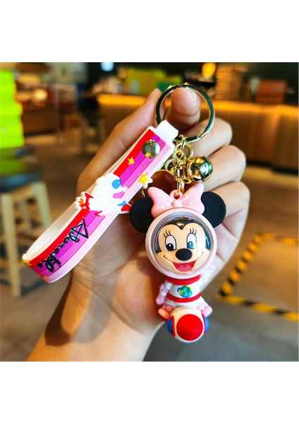 Space Uzay Astronot Mickey Mouse Anahtarlık ve Çanta Aksesuarı fiyatları