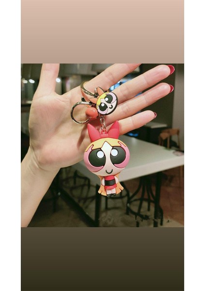 Powerpuff Girls Anahtarlık ve Çanta Aksesuarı