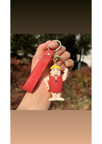 The Flintstones Taş Devri Barni Moloztaş Anahtarlık ve Çanta modelleri
