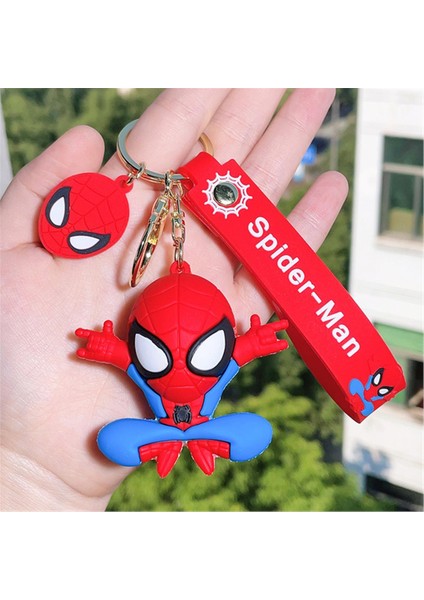 Spiderman Örümcek Adam Anahtarlık ve Çanta Aksesuarı