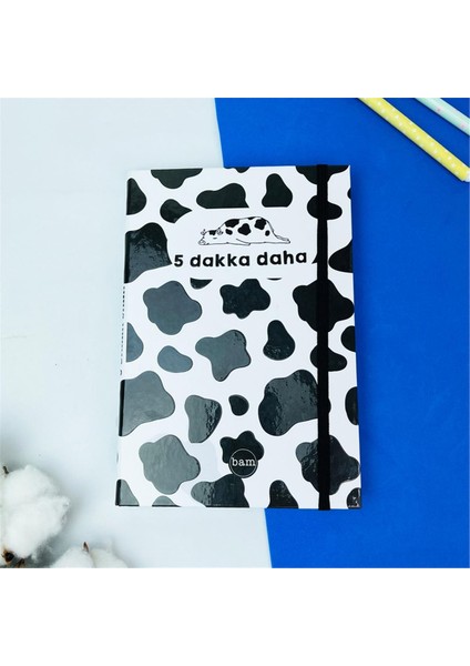 5 Dakka Daha Tasarımlı Lastikli Defter
