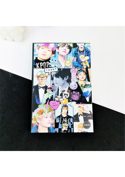 Piraye Gift Bts Unicorn Tasarımlı Lastikli Defter