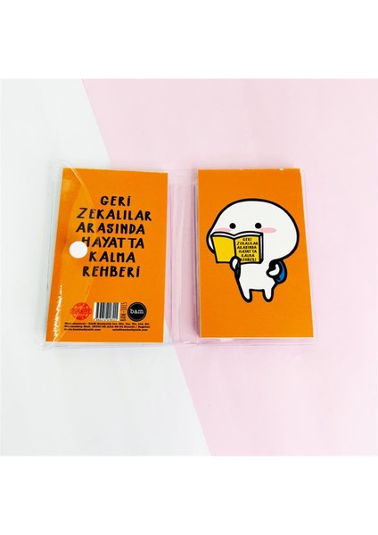 Hayatta Kalma Rehberi Pp Mini Çanta Defter