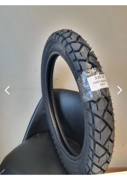 300-18 (Tubetype) Motorsiklet Lastiği Speed Blaster4