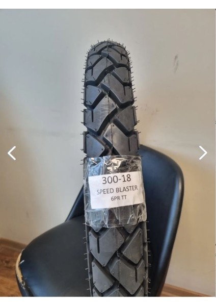 300-18 (Tubetype) Motorsiklet Lastiği Speed Blaster4