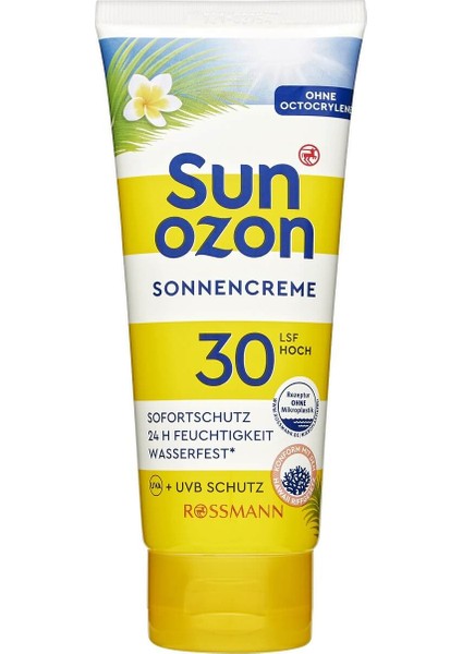 Güneş Koruyucu Krem Spf 30 Hassas Cilt 100 ml