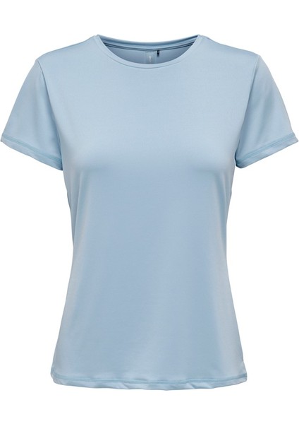 Kadın Minimalist Kısa Kol T-Shirt - Günlük Kullanım