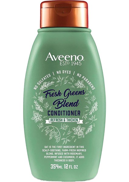 Fresh Greens Blend Saç Kremi 354ML