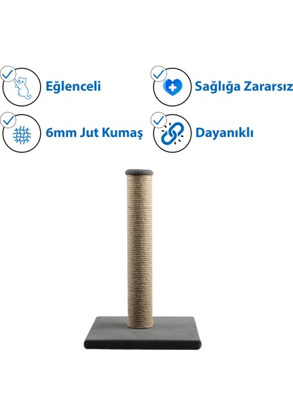 Çubuk Kedi Tırmalama Tahtası 40 cm
