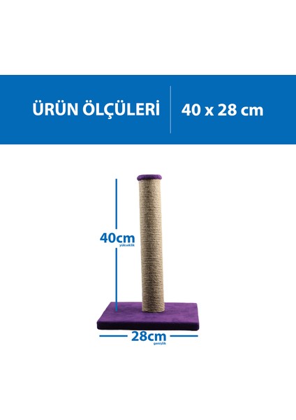 Çubuk Kedi Tırmalama Tahtası 40 cm modelleri