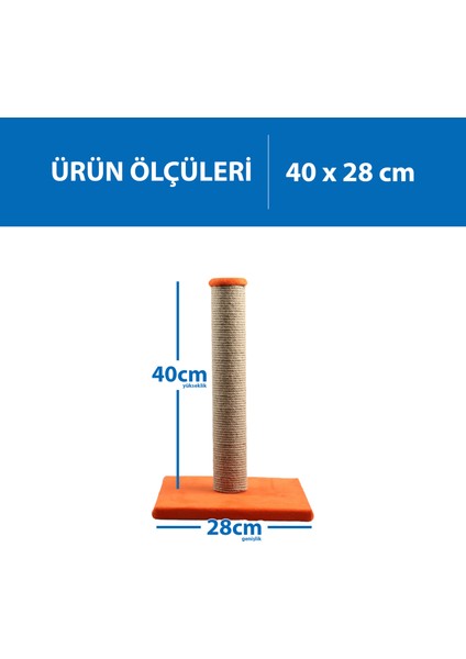 Çubuk Kedi Tırmalama Tahtası 40 cm modelleri