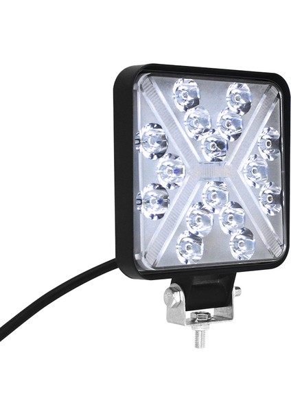 Kare Xlight Çalışma ve Off Road Lambası Beyaz (2 Adet)