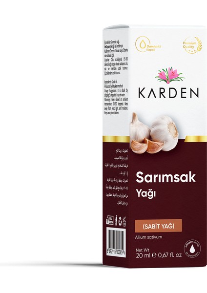 Sarımsak Yağı 20 ml