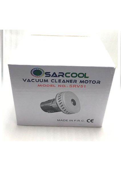 Süpürge Motoru (SRV51) Rowenta (Sarcool) (Düz Taban)