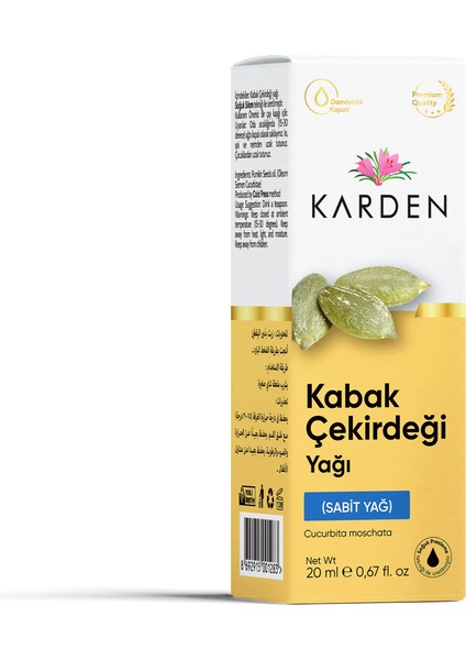 Kabak Çekirdeği Yağı 20 ml fiyatları