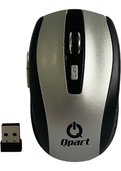 Qpart QM-01S Wireless Siyah Kablosuz Mouse