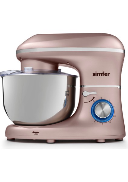Şefim Stand Mikser 5,5l 1400W Rosegold