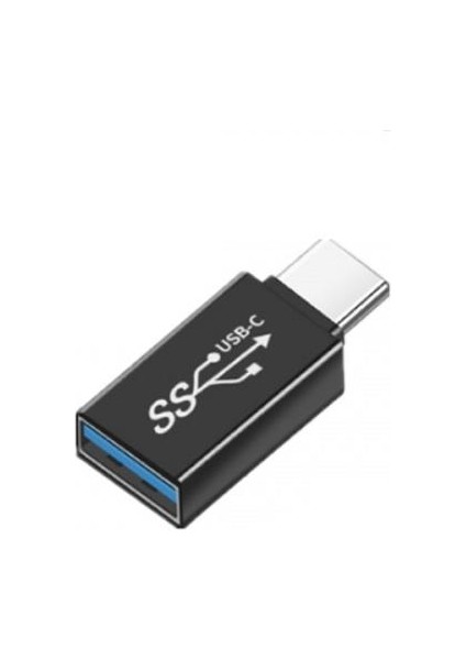 Polham Tak Çalıştır Type-C To USB Çevirici Dönüştürücü Adaptör, Veri Aktarım, Klavye, Mouse Aparatı