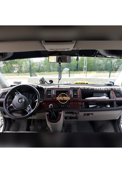 Volkswagen Transporter T7 Maun Gül Desen Full Set,torpido Maun Kaplama (Gül Desenli Maun)