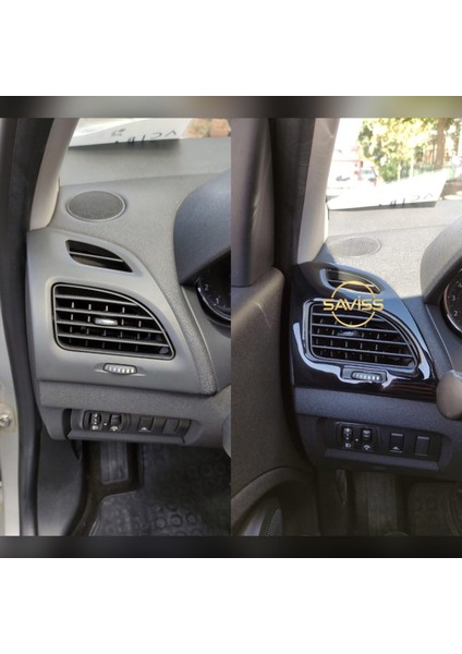 Renault Fluence Manuel Vites Uyumlu Parlak Siyah Full Set,torpido Konsol Maun Kaplama (Pianoblack) indirimleri