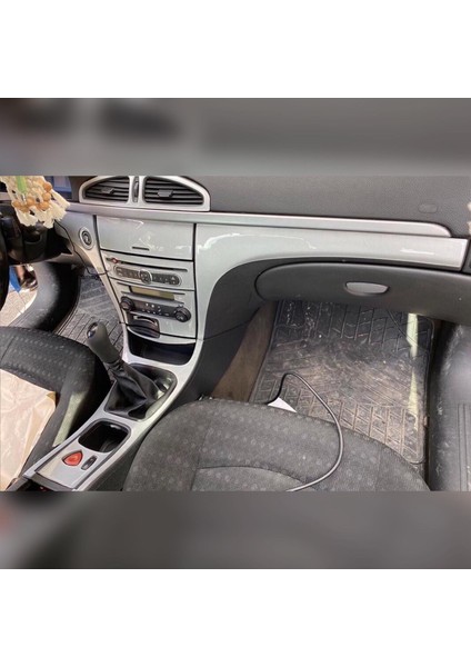 Renault Laguna 2 - Faz 2 Full Set , Gümüş Gri Konsol Maun Kaplama (Gümüş Gri) modelleri